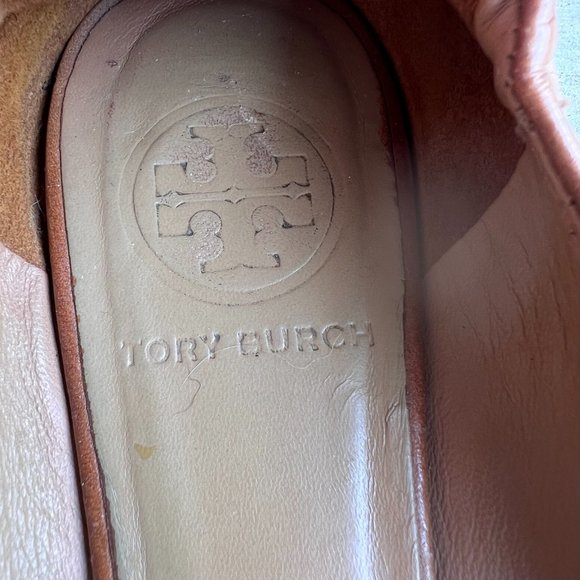 Tory Burch Tan Leather Flats - Picture 13 of 14